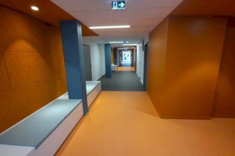 Peinture et sols du lycée d'Estournelles de Constant à La Flèche- Une réalisation Boulfray